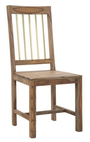 SET VAN 2 STOELEN ELEGANTE SHEESHAM CM 45X50X100. 142119000S
