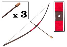BOW RUSTIK + 3 ARROWS - ST454F