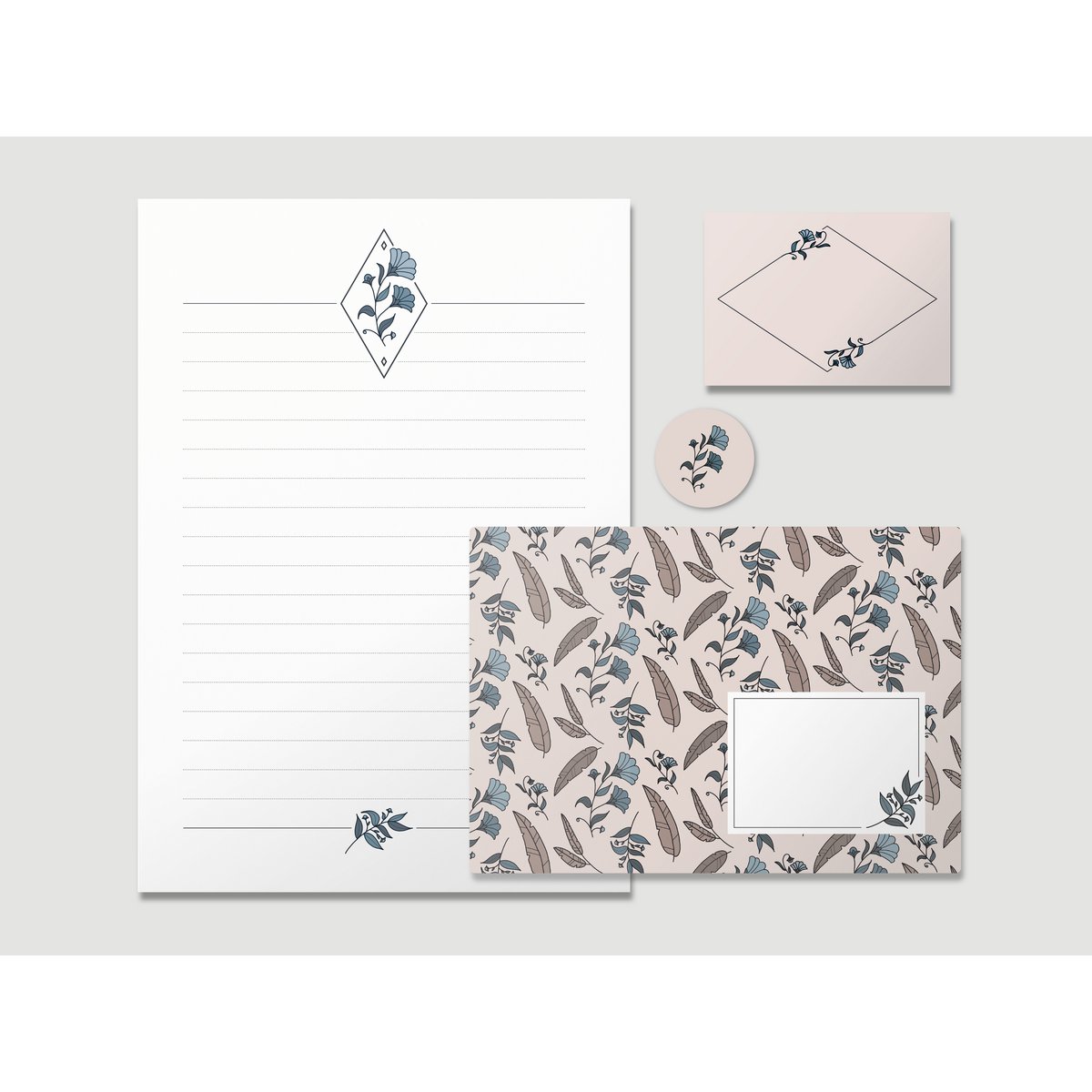Juego de papelería 02