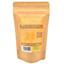 Organiczny imbir z juty w proszku z kurkumą