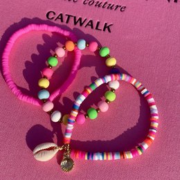 Bracciale da surf | Conchiglia | Multicolore