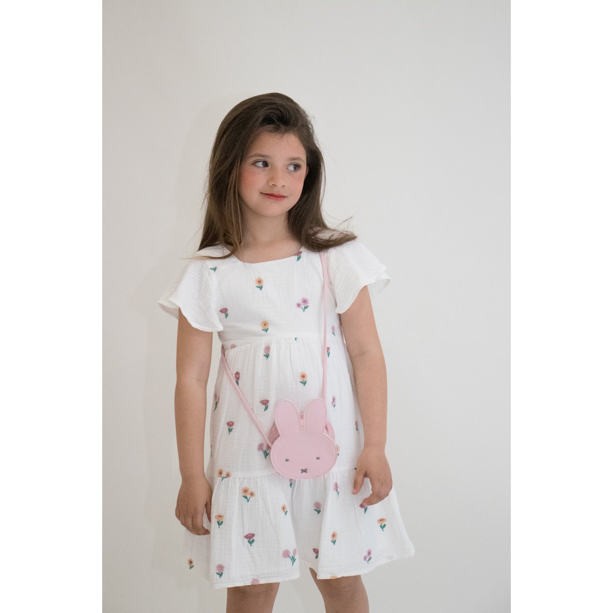 Sac bandoulière enfant Miffy Rose Collection ©Mercis Bv
