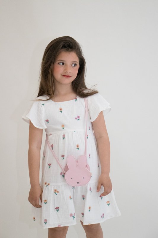 Sac bandoulière enfant Miffy Rose Collection ©Mercis Bv