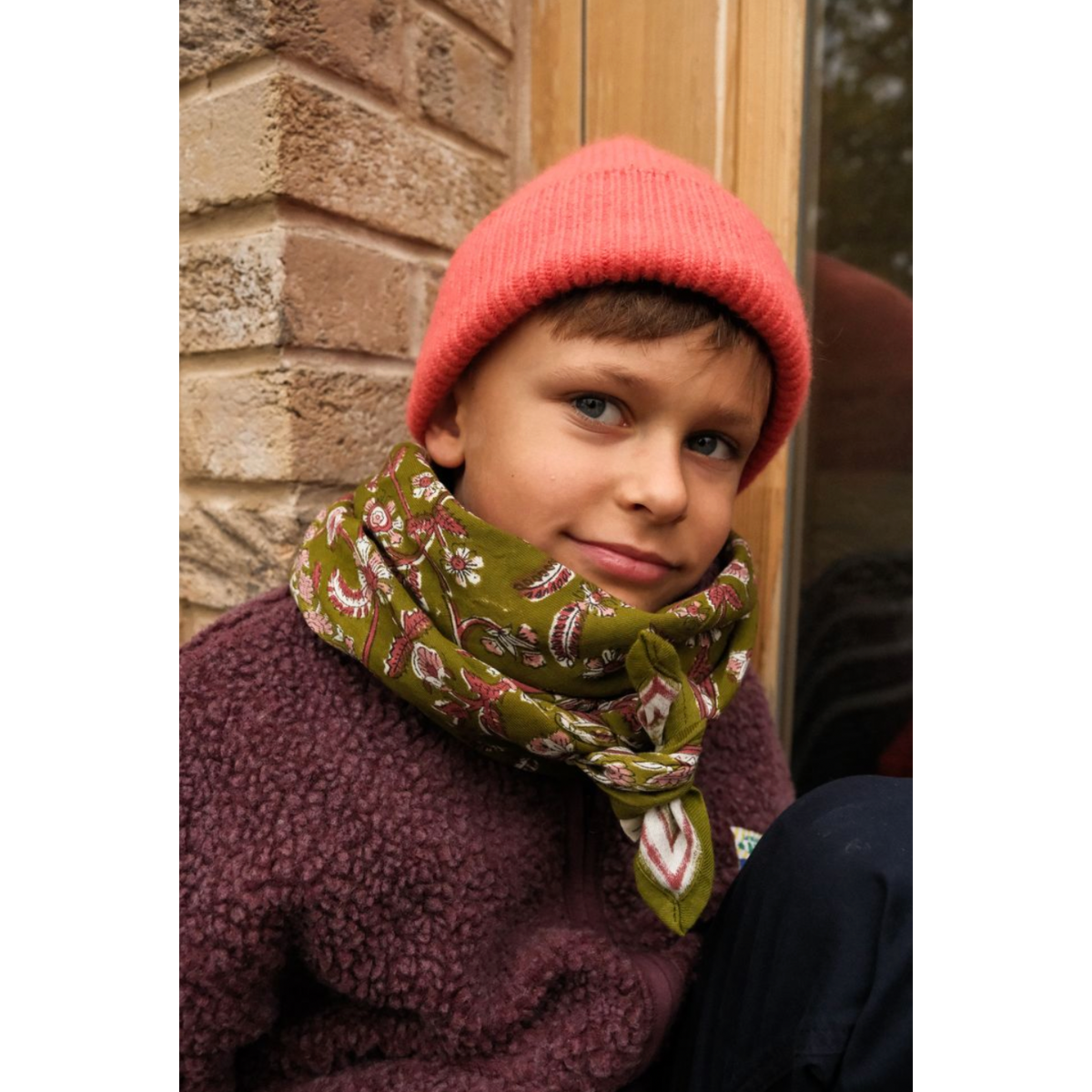 Foulard Adulte Delhi Menthe 100 cm