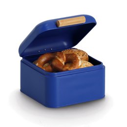 Brødspand, metal/bambus