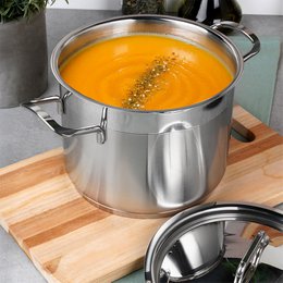 Pot Steel with Lid ANETT 20 cm, 4.6 l