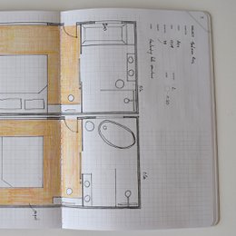 Quaderno di cancelleria per interni