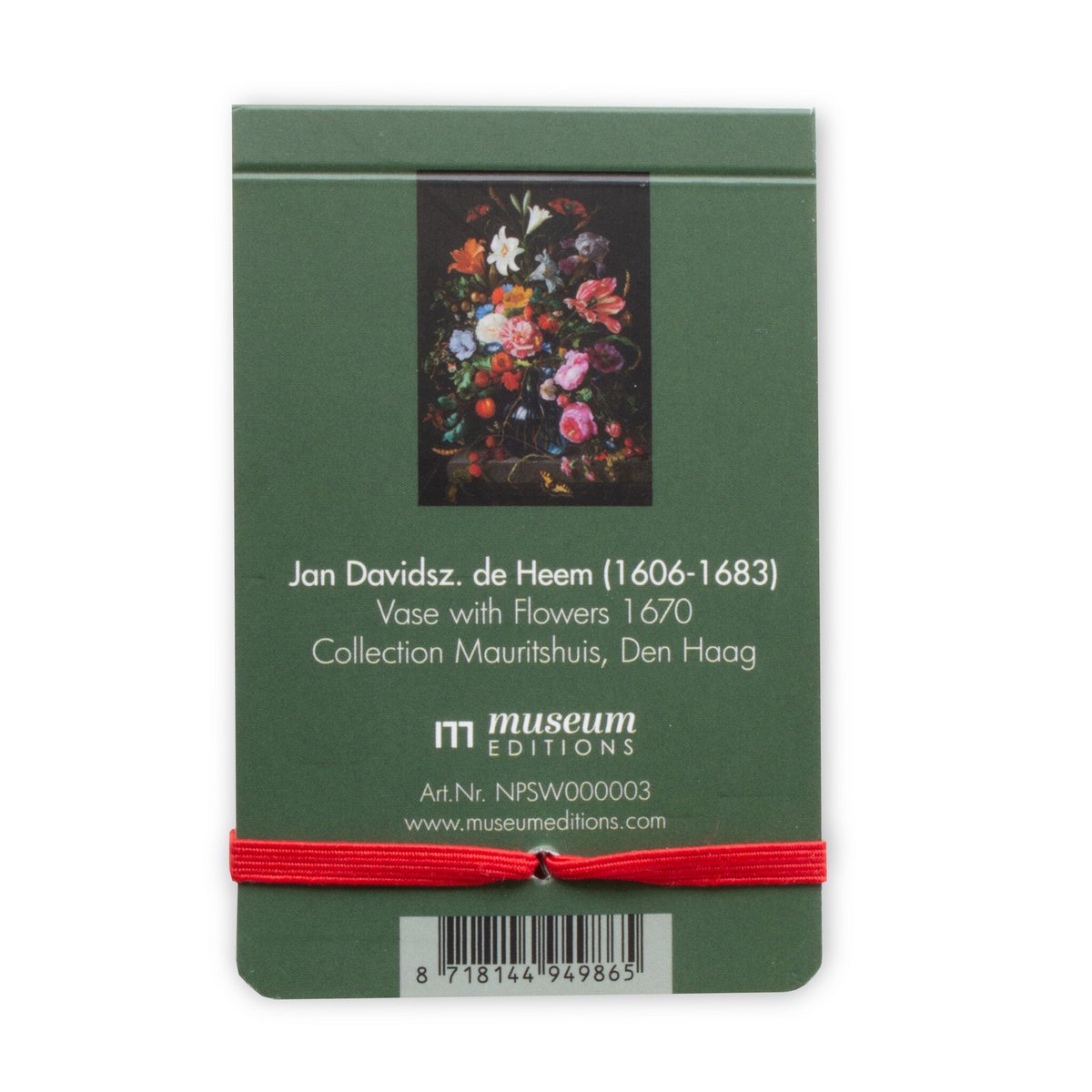 Pocket Note A7, De Heem, Bloemstilleven