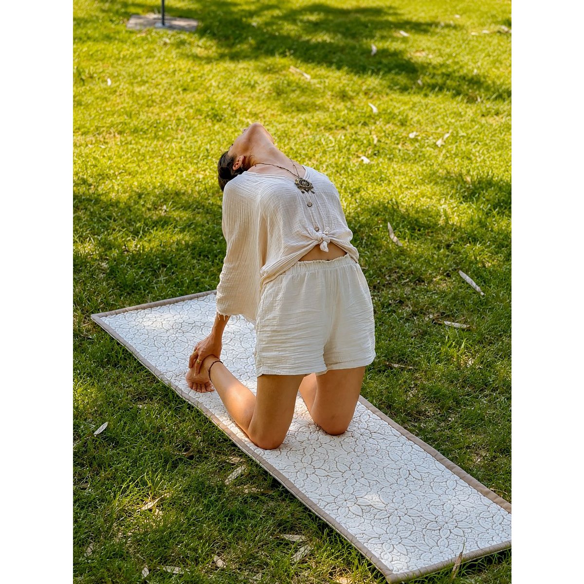 Lotus Yogamat Katoenmix