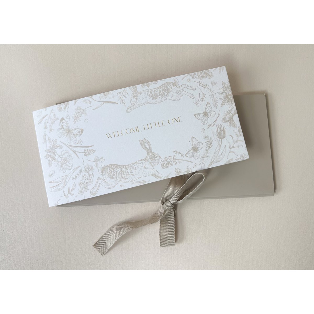 Greeting card / Welcome little one