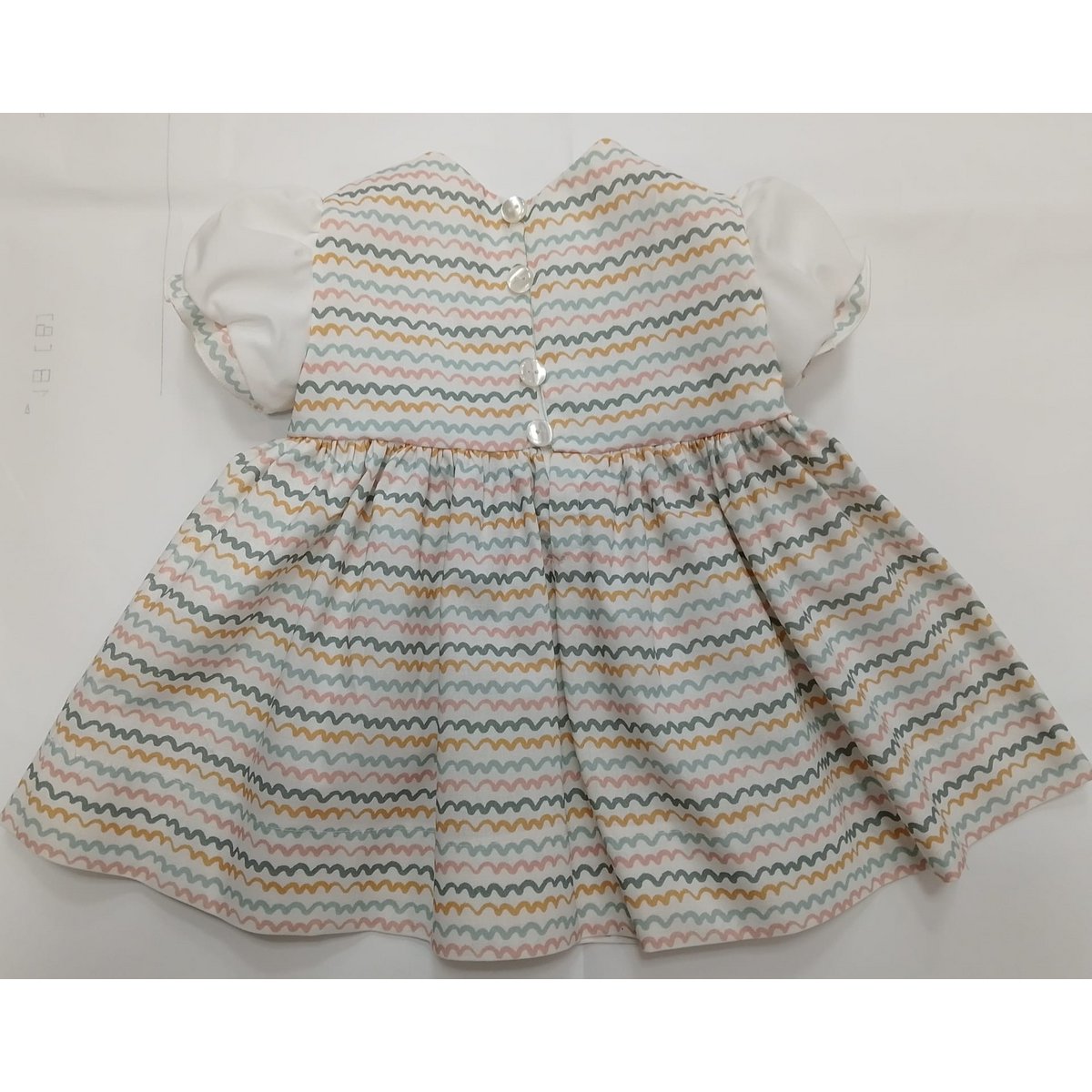 Robe bébé olive