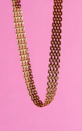 Oliveira – Gold-Silber-Mesh-Choker-Halskette