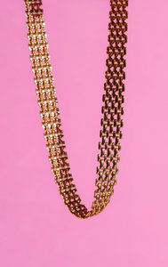 Oliveira - Gold Silver Mesh Choker Necklace