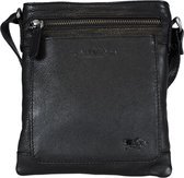 Leather shoulder bag Taupe - Crossbody bag made of taupe -colored leather