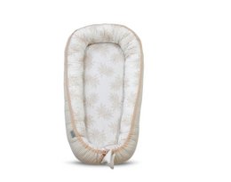 Babynest Babykokon Blätter & Beige