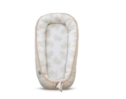 Babynest Babycocoon Bladeren & Beige
