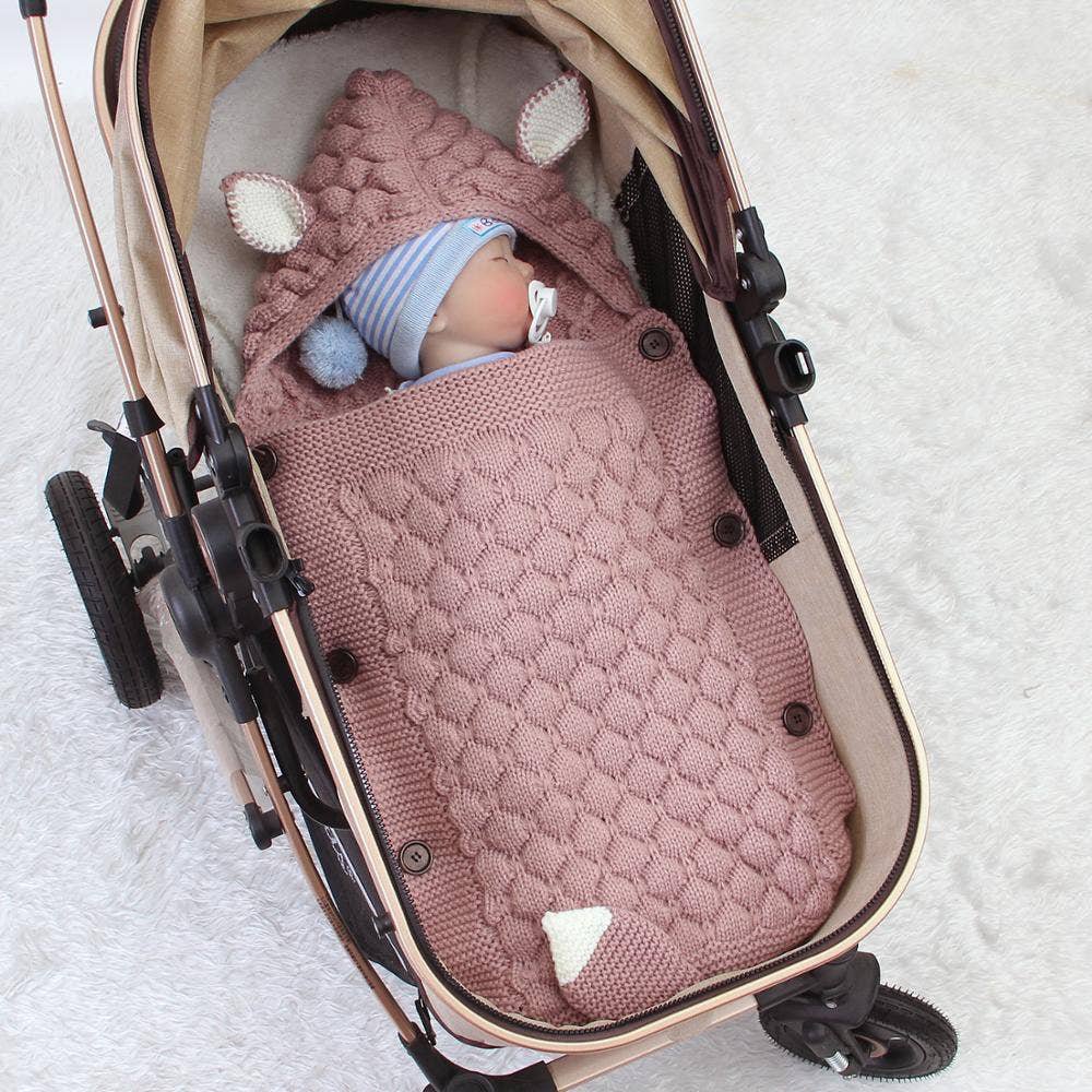 Annie & Charles® knit sleeping bag
