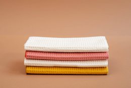 Juego de 2 paños de cocina - Amarillo Mostaza