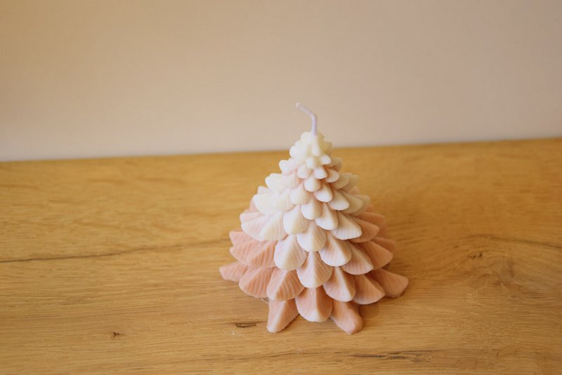 Vela de árbol de Navidad (perfumada o sin perfume)