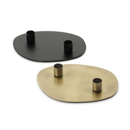 Der Glowpad Kerzenhalter – Gold – M