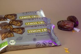 Lemon Crush Dattel-Kokos-Zitronenriegel