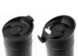 Travel French-Press 2Go con función térmica | Taza térmica 2 en 1 - 300 ml