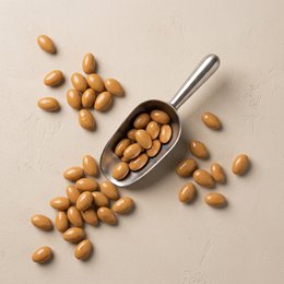 Czekoladowe Migdały Karmelowe Mleko Sól Morska (BOX 5 KG)