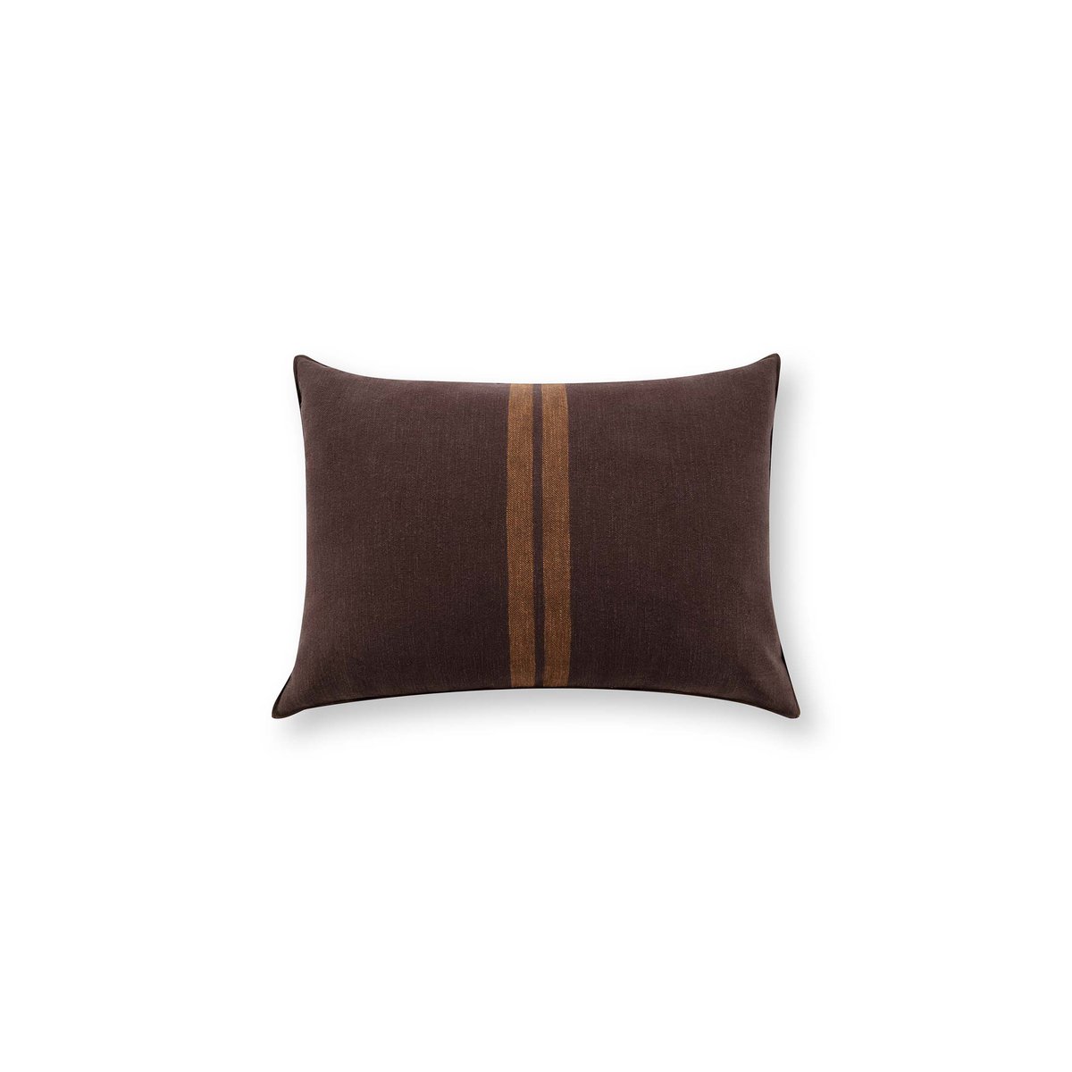 Cushion Cotton-Linen Brown/Caramel 50x70cm