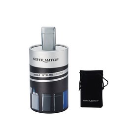 Briquet jet flame Sydney Silver Match