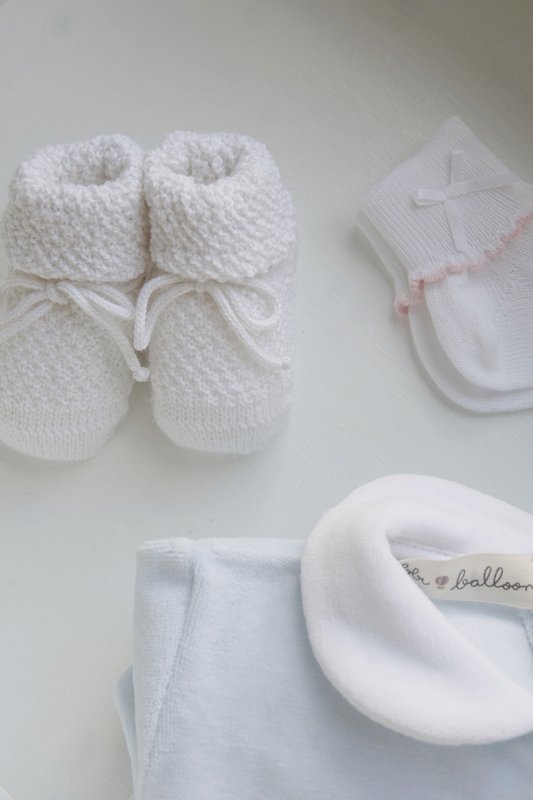 Newborn støvletter - cremet hvid