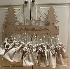 Advent Calendar "Deer and Trees"