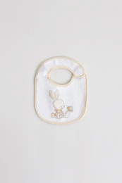 Pack of 6 Bunny & Butterfly Printed Impermeable Bibs 0710S