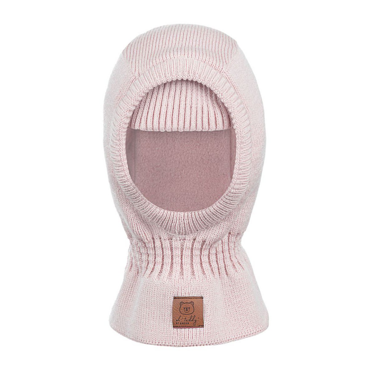 FLORA POWDER PINK children's balaclava
