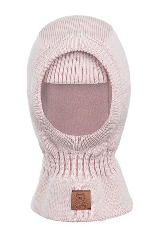 Sturmhaube für Kinder FLORA POWDER PINK