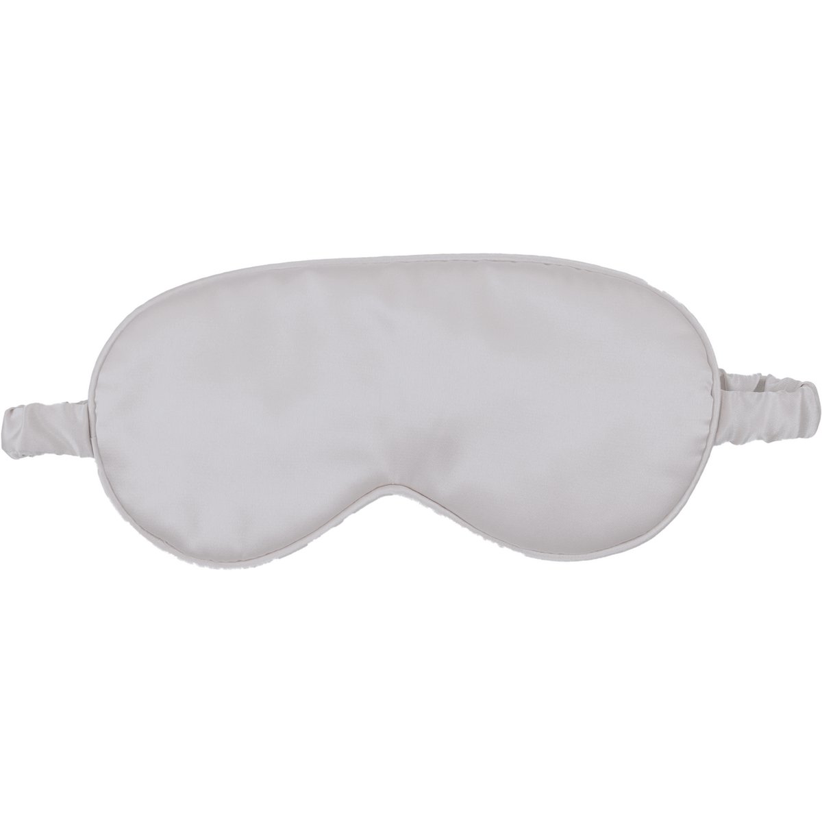 WS Deluxe Satin Pillowcase and Eyemask Set Light Grey