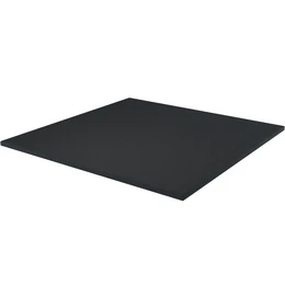 Carreaux en caoutchouc NRG Fitness - 100x100x2 cm - noir