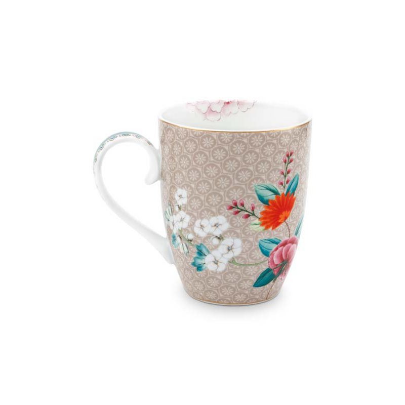 Mug Large Blushing Birds Khaki 350ml