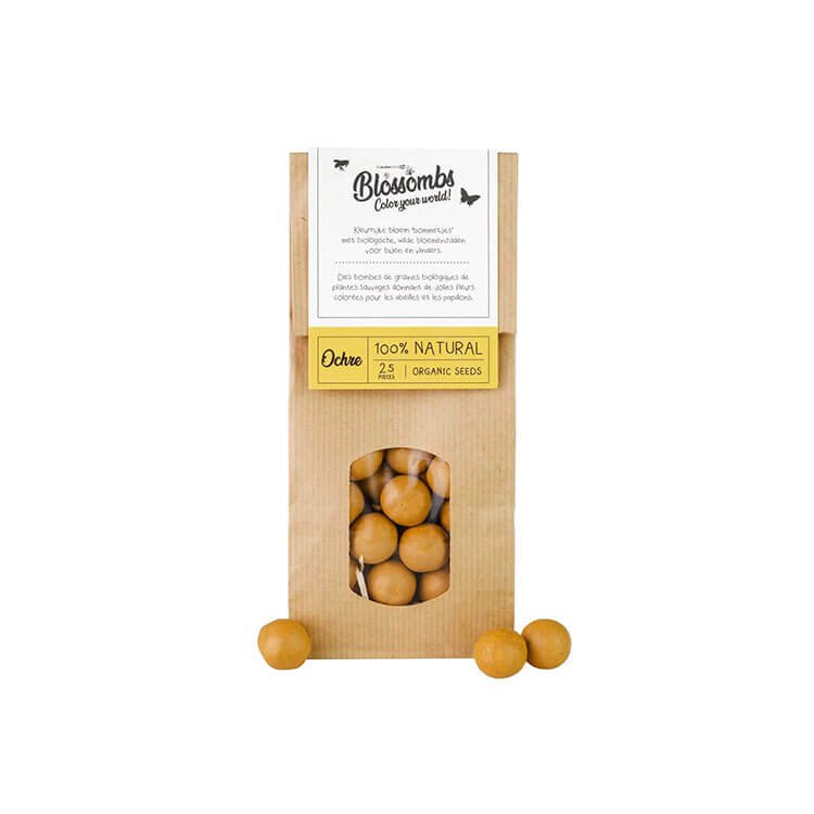 Kraft Bag 10 Pieces Seed Bomb