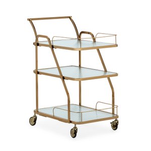 WAITER 63X45X90 GOLD METAL/CRYSTAL TH1341000
