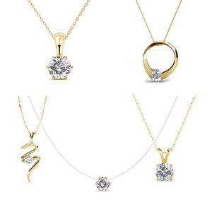 Discovery Pack 5 Gold-colored Necklaces