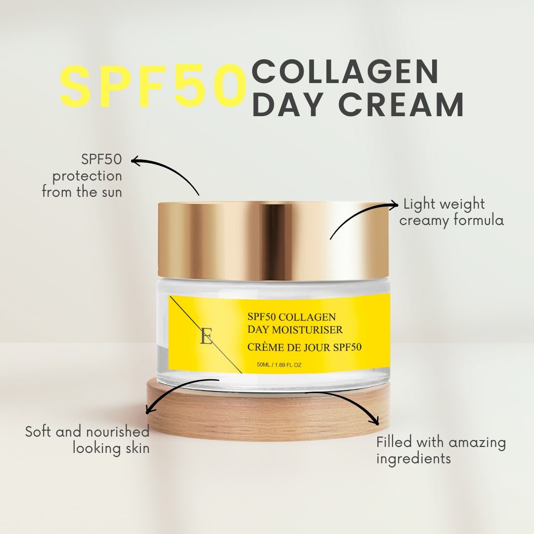 SPF50 kolagenowy krem ​​z dnia 50 ml