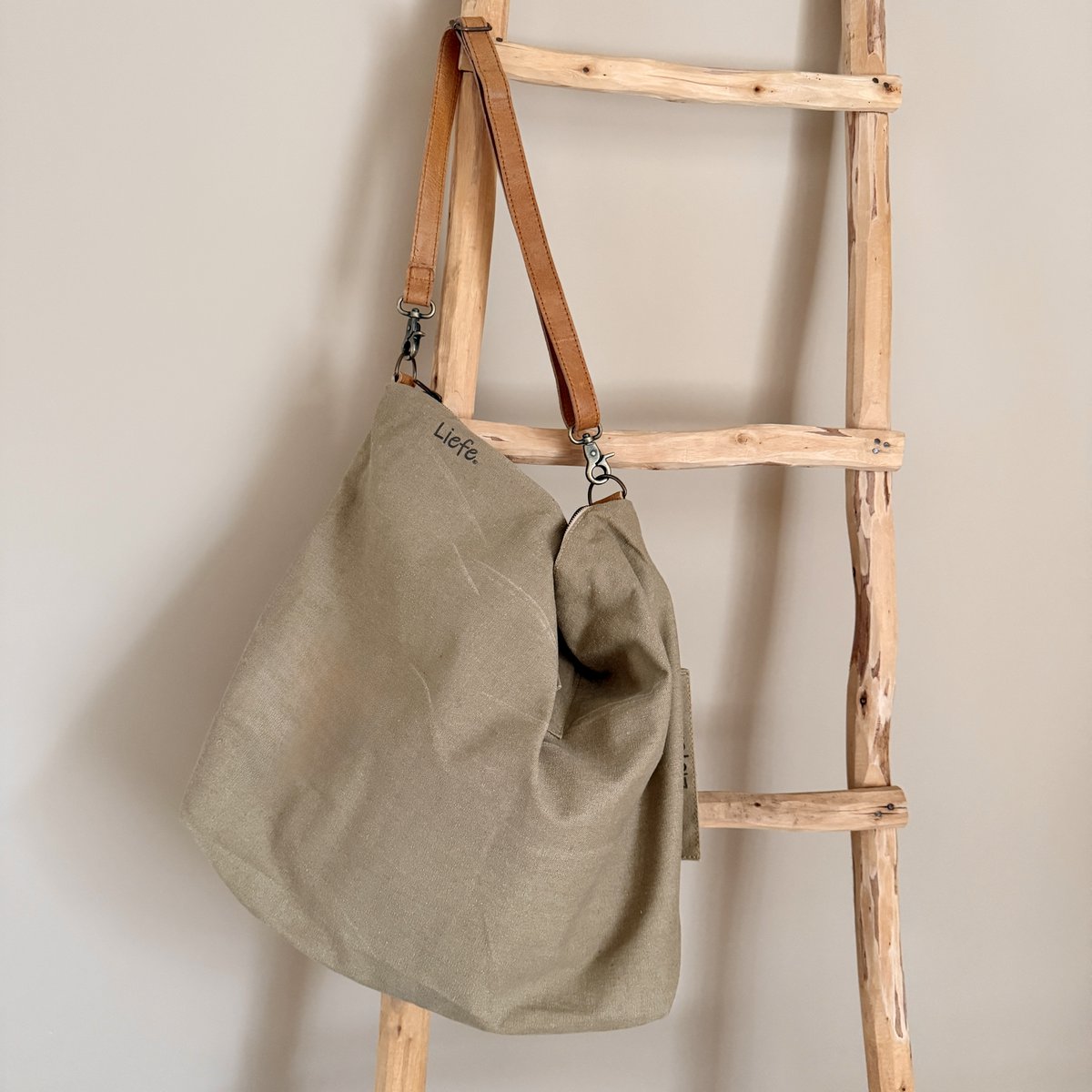 BaggyBag  (recycled cotton khaki) 