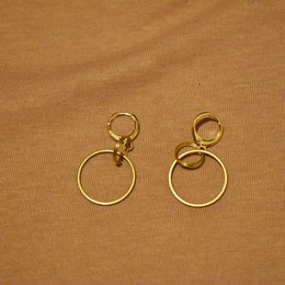Welcome Huggie Earrings