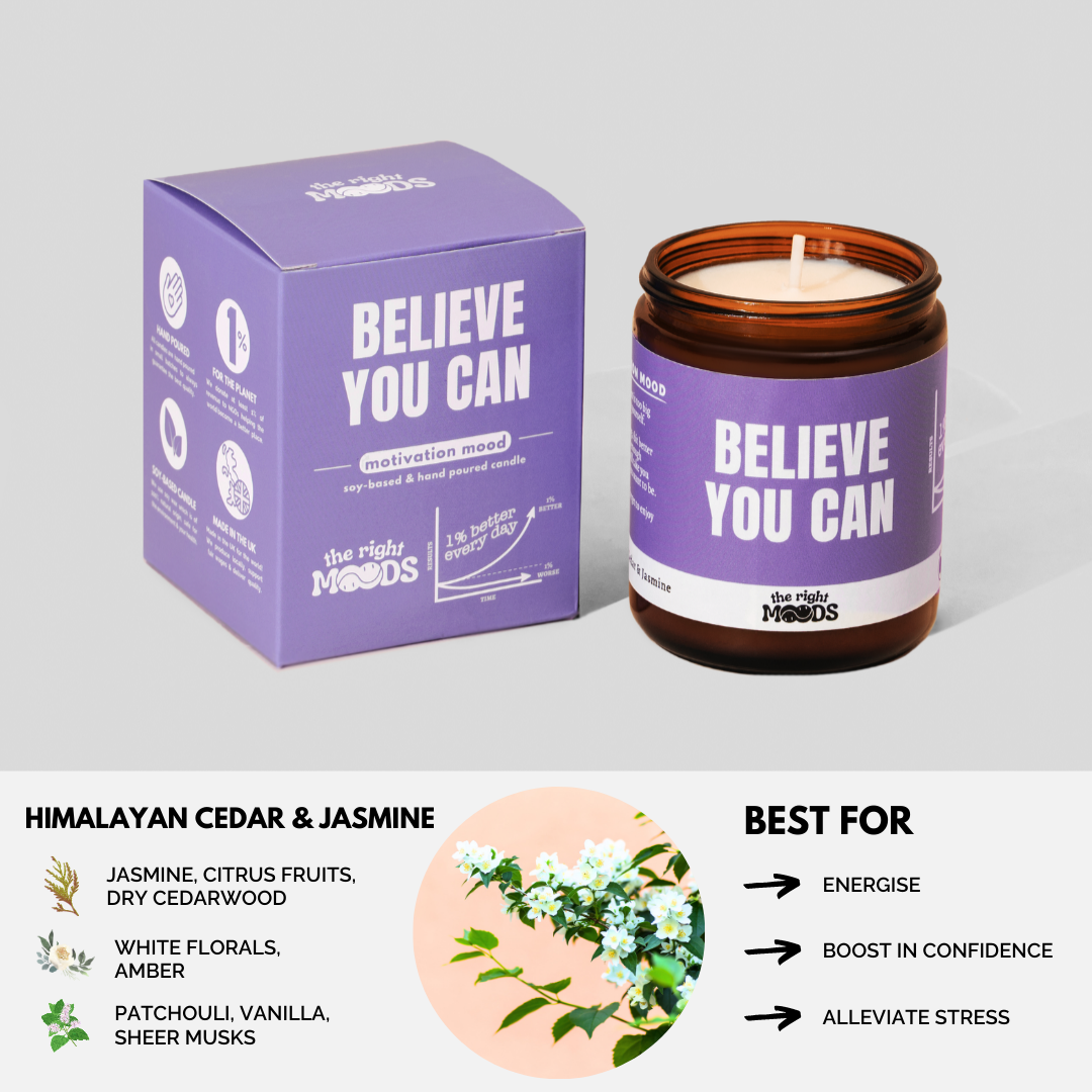 Vela de Regalo – MOTIVATION MOOD – Cera de Soja Artesanal Perfumada
