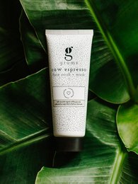 rå espresso ansigtsscrub + maske