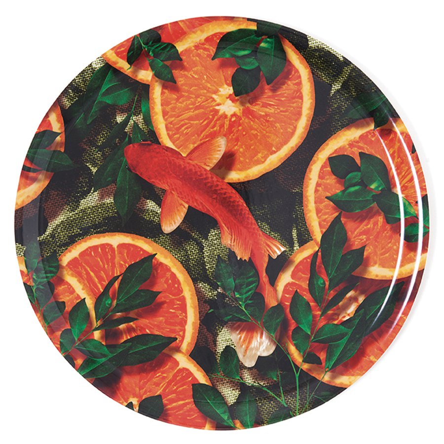 Juice round tray