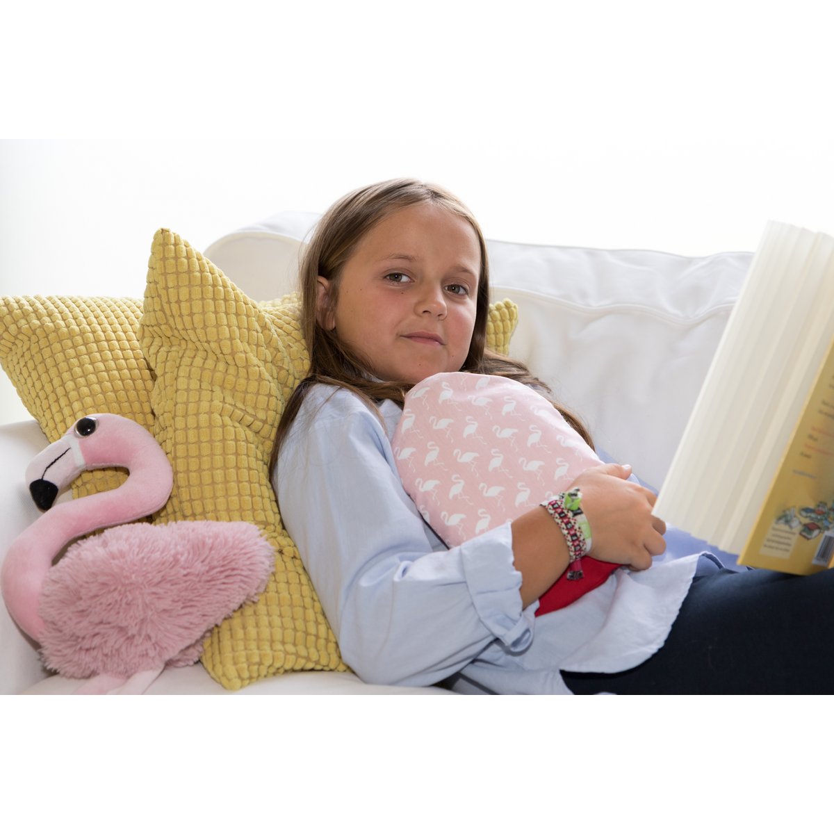 Hot water bottle Sophia 0.8L