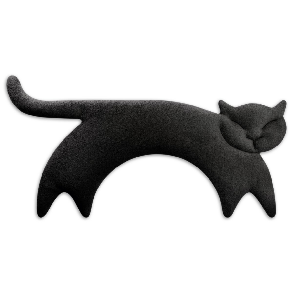 Bio-Körnerkissen mikrowellengeeignet, Wärmekissen für Nacken & Schulter, Katze Clara