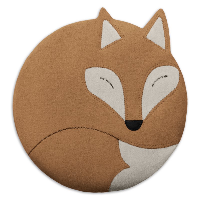 Bio-Körnerkissen für die Mikrowelle, Wärmekissen ideal für den Bauch, Fuchs Luca