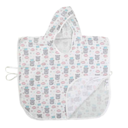 Poncho per bambini, 100% cotone